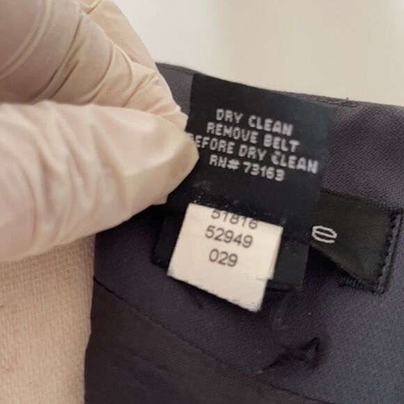 Spense Gray Tiered Ruffle Belted Dress Sz 6 - Picture 14 of 17